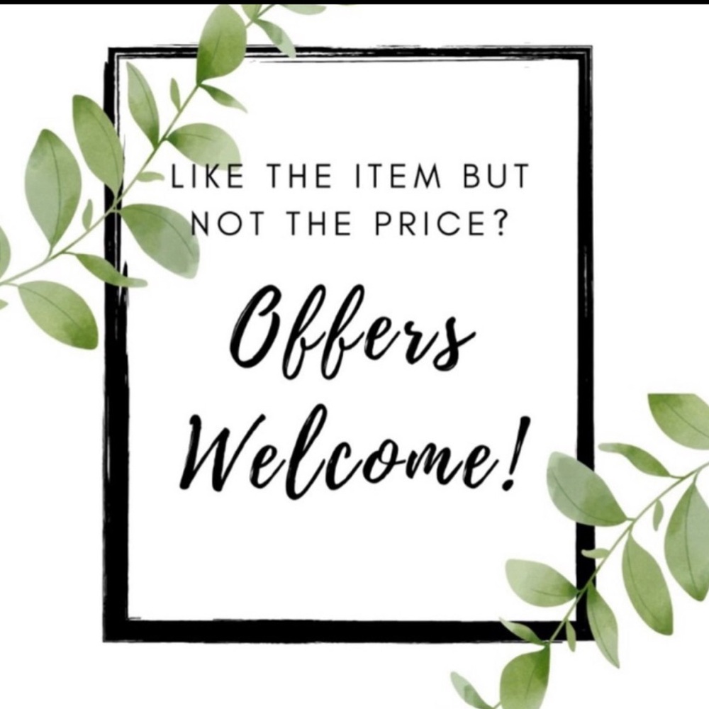 Make me an offer off regular priced items